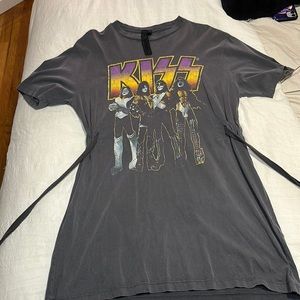 XS KISS T-Shirt Dress.
